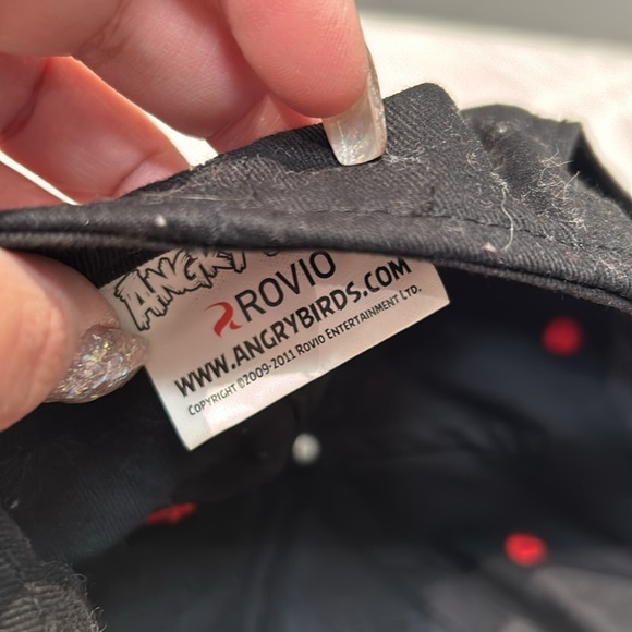 ANGRY BIRDS ROVIO EMBROIDERED BLACK GREEN PIGS SNAPBACK HAT CAP - Picture 5 of 5